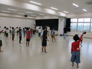 写真：低学年のようす