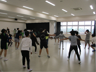 写真：高学年のようす
