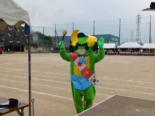 写真：「にかわん」初登場の様子