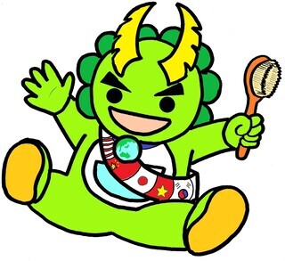 イラスト：ゆるキャラ「にかわん」