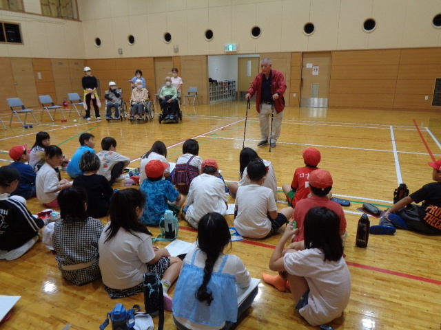 写真：きずなであさがおサークルさんとボッチャ交流1