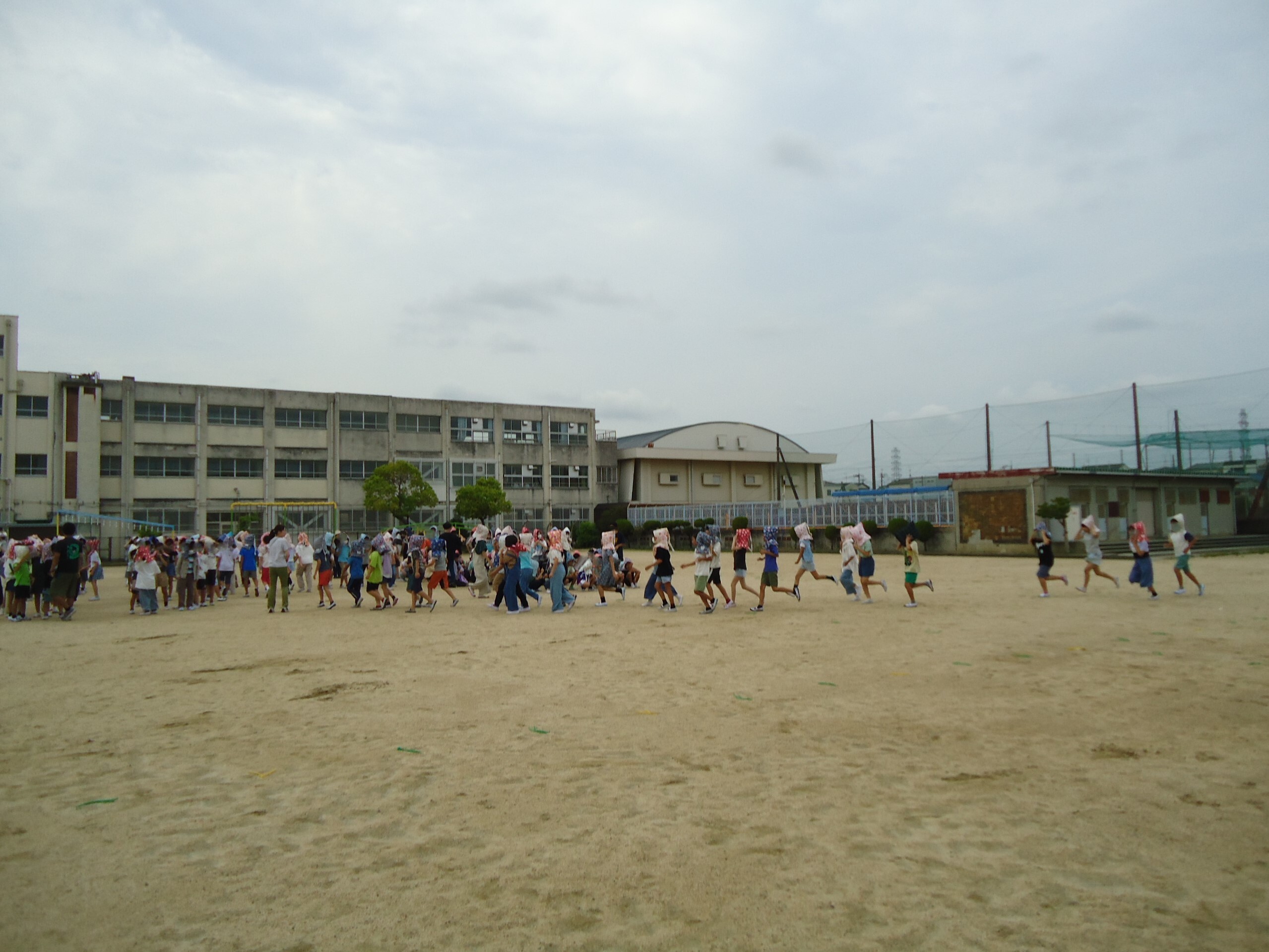 写真：避難訓練1