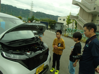 写真：日産の出前授業2