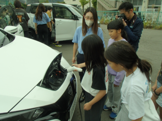 写真：日産の出前授業3