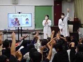 写真：薬物乱用防止教室の様子3