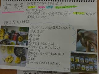写真：実験