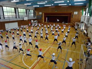 写真：運動会練習の様子3