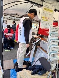 写真：INBODYで筋肉量をチェック！2