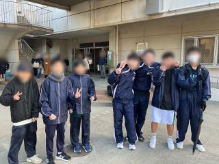 写真：中学校授業クラブ体験1