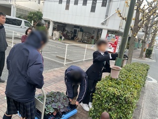 写真：お花いっぱい運動2