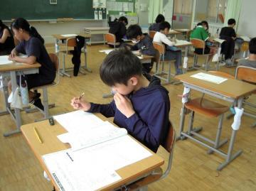 写真：全国学力テスト2