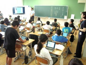 写真：国語の研究授業（令和6年7月2日）3