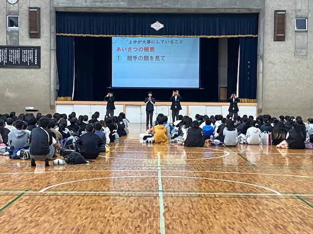 写真：PS授業体験・部活動体験1