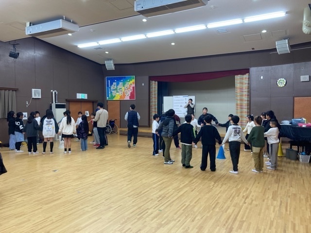 写真:支援学校との交流