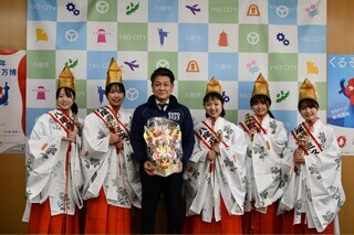 写真：大松市長　イベントでの様子2