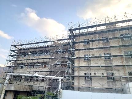仮設工事の様子01