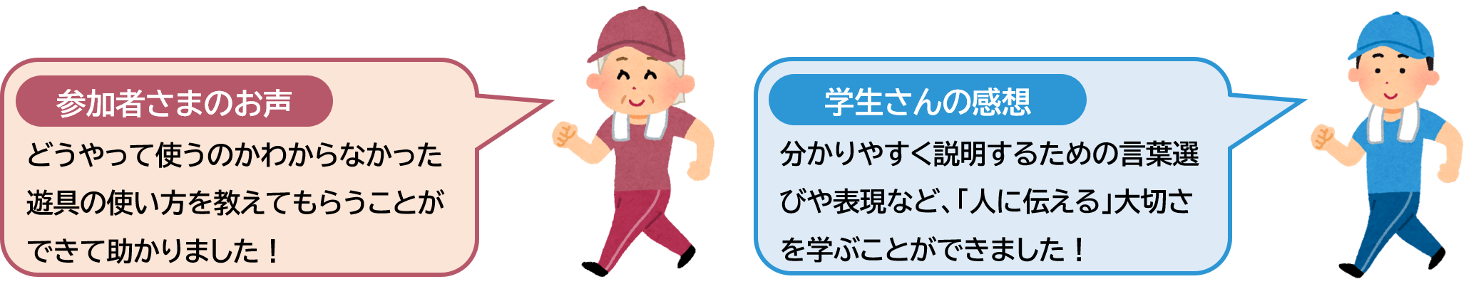 イラスト:参加者様のお声・学生さんの感想3