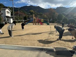 写真：高安小中学校区コース1