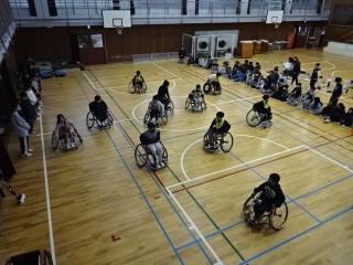 写真:車イスバスケ5