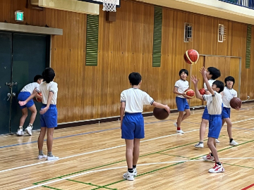 写真：男子バスケットバール
