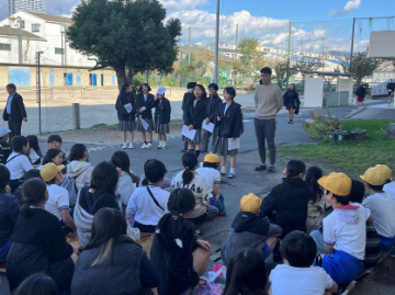 写真：あいさつ
