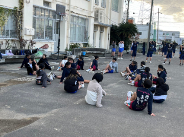 写真：女子バスケットボール部1