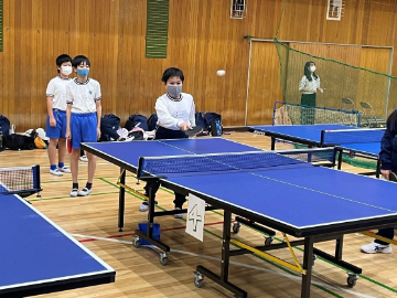写真：卓球部
