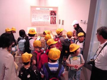 写真：3年生・歴史民俗資料館の見学3