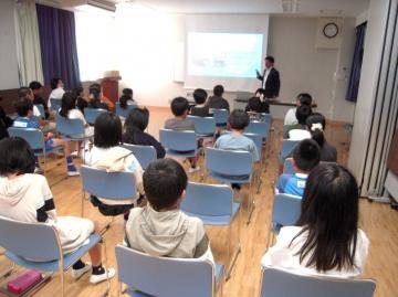 写真：5年生・地域防災教育に関する出前授業1