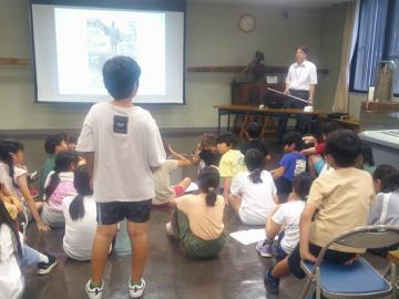 写真：4年生・大和川付け替えに関する特別授業2
