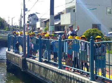 写真：4年生・大和川校外学習4