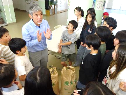 5年生・お米のお届け03