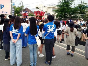 写真：高安祭り1