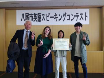 写真：八尾市スピーキングコンテスト