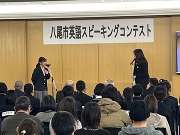 写真：スピーチコンテスト