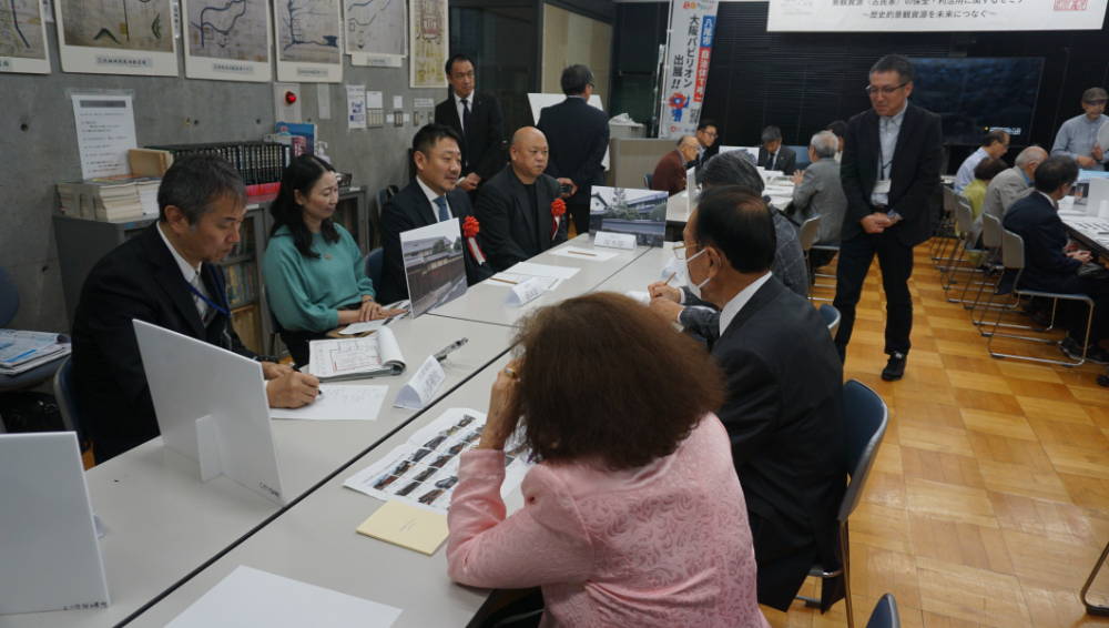 写真：「八尾きらり」登録古民家所有者交流会4