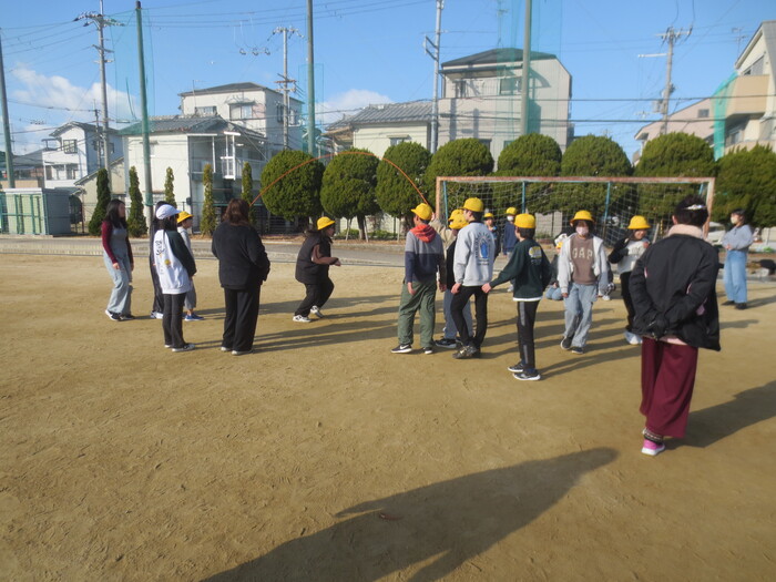 大なわ大会当日