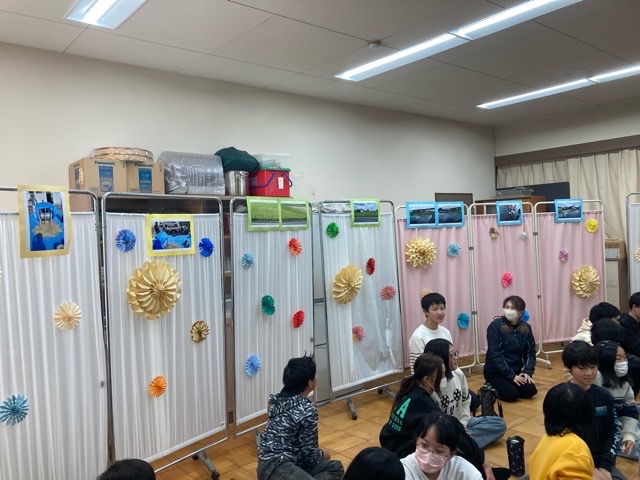 感謝祭の展示