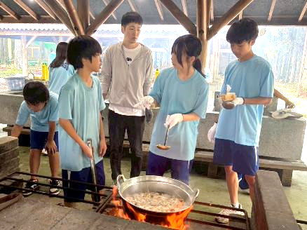 2日目・野外炊飯09
