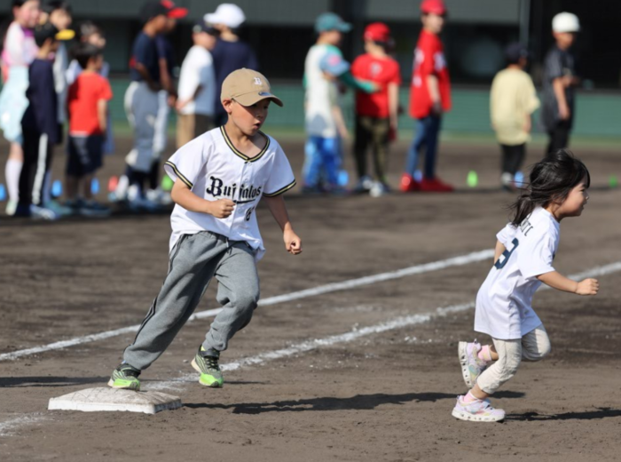 小学生以下限定！フィールドランニング（両日とも試合終了後）