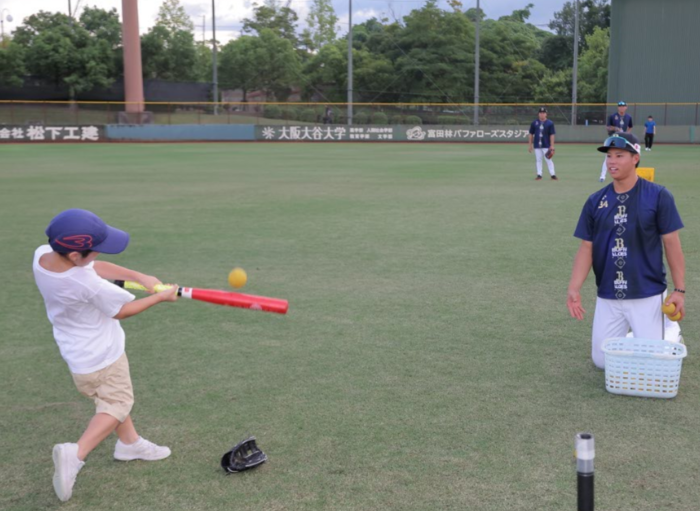 選手親子野球教室