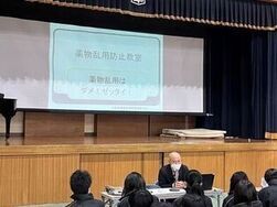 講師先生お話し中