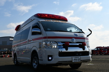 写真：救急車