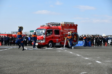 写真：操車法訓練