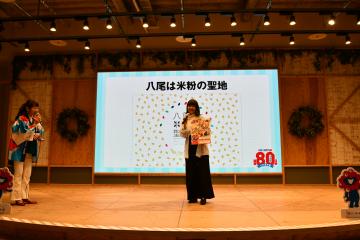 写真：発表者