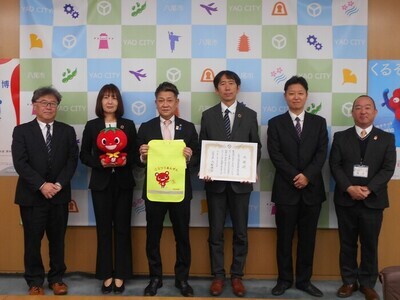 写真：大松市長　イベントでの様子3