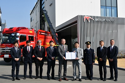 写真：大松市長　イベントでの様子5