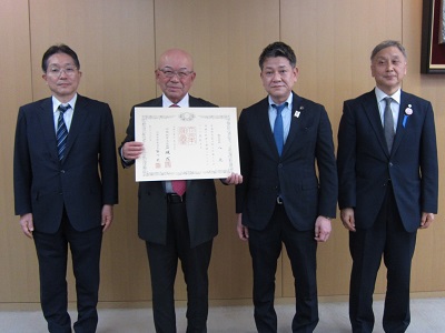 写真：大松市長　イベントでの様子9