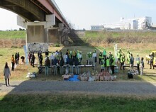 写真：受付の様子