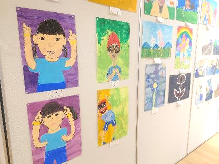 八尾市小学校図工作品展10